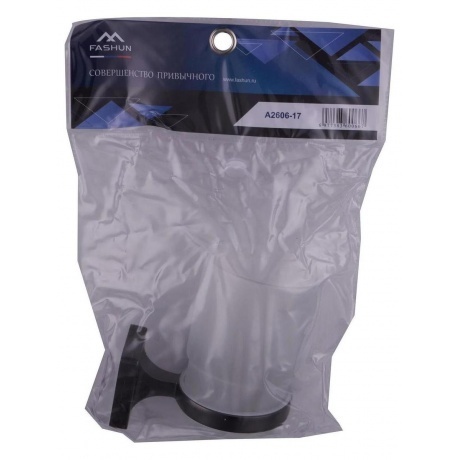 Стакан универсальный настенного монтажа FASHUN графит (A2606-17) - фото 3