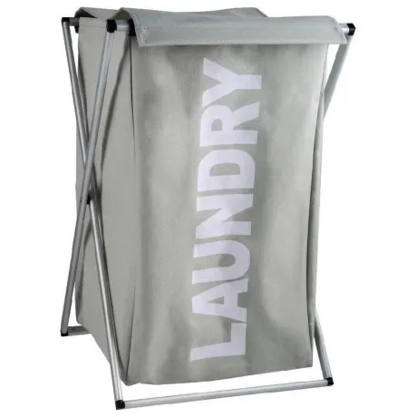 Корзина для белья FIXSEN LOFT STYLE складная серая (FX-1023)