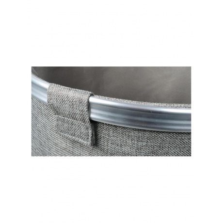 Корзина для белья FIXSEN серая (FX-1031А) - фото 4