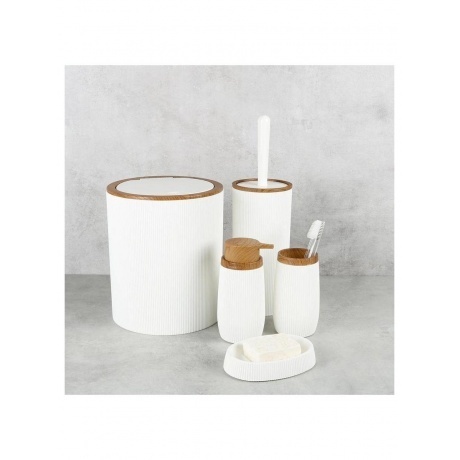 Ведро Fixsen WHITE BOOM (FX-412-6) - фото 2