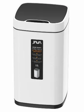 Сенсорное ведро 12 л JAVA (S-883-12W)