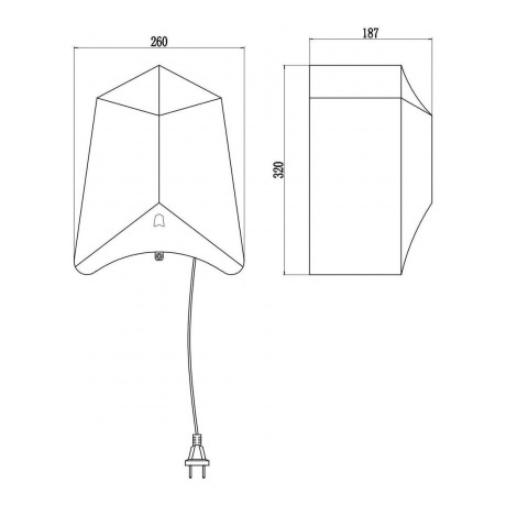 Сушилка Savol для рук 2000Вт (S-CF8620W) - фото 2