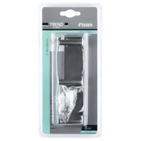 Планка FIXSEN 3 крючка TREND GRAPHITE  (FX-98005-3) - фото 3