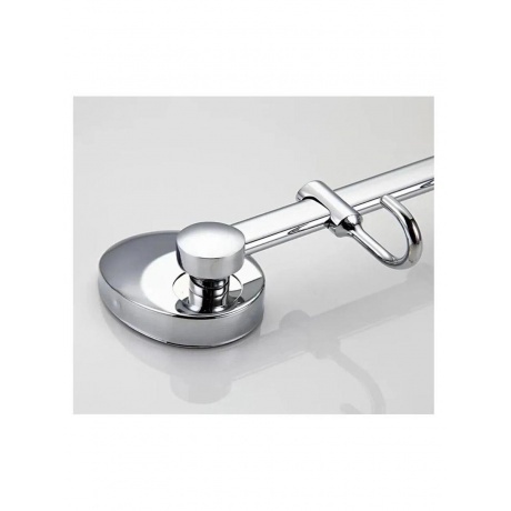 Планка с крючками для полотенец Haiba хром (HB1615-3) - фото 3