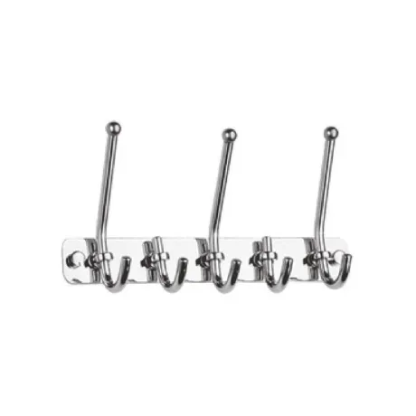 Планка с крючками для полотенец Haiba хром (HB201-5)