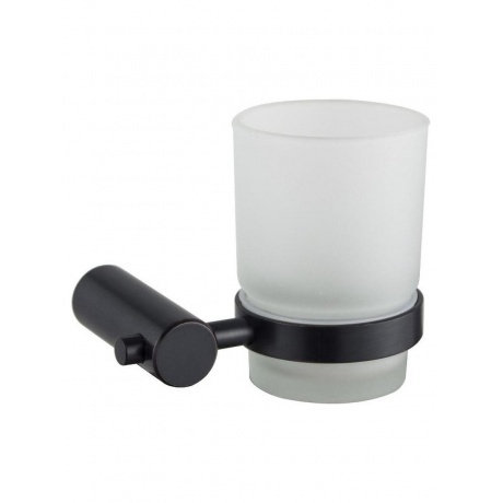 Стакан для ванной комнаты Haiba черный (HB8406-7) - фото 1