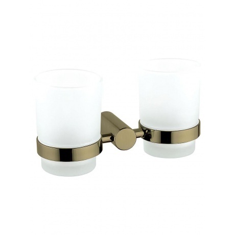 

Стакан для ванной комнаты двойной Haiba бронза (HB8408-4)