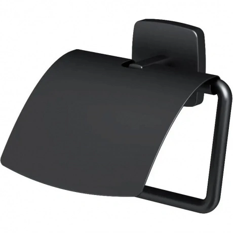 Держатель для туалетной бумаги с крышкой AM.PM Gem A90341422 чер...