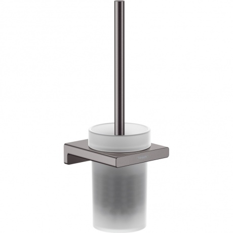 Ершик подвесной Hansgrohe AddStories 41752340 черный хром - фото 1