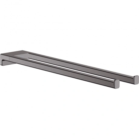 Двойной держатель для полотенец Hansgrohe AddStories 41770340 че...