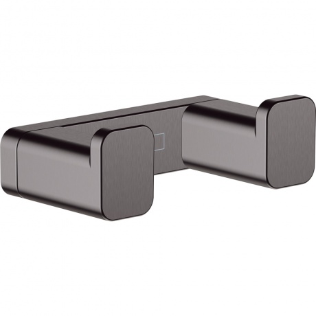 Двойной крючок Hansgrohe AddStories 41755340 черный хром - фото 1
