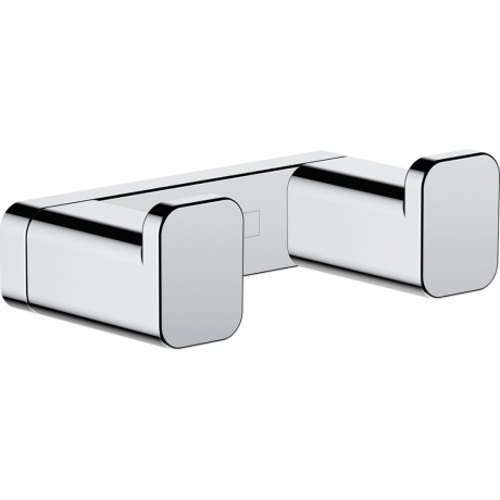 Двойной крючок Hansgrohe AddStories 41755000 хром - фото 1