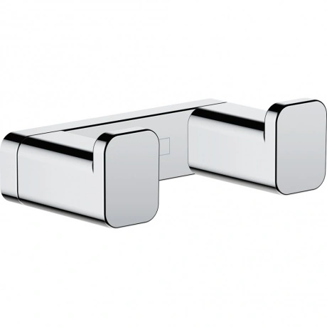Двойной крючок Hansgrohe AddStories 41755000 хром