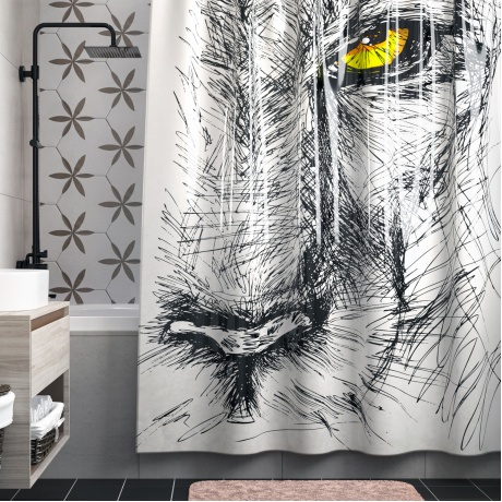 Штора для ванной WasserKRAFT SC-73101 9063107 - фото 2