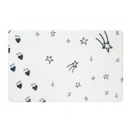 

Коврик для ванной Fixsen Teddy Sky белый 50х80см (FX-6001S)