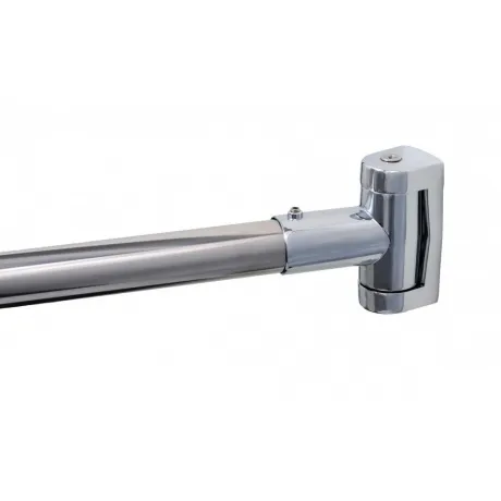 Карниз для ванной дуговой Fixsen нерж.сталь-хром max. 180 см. ( ...
