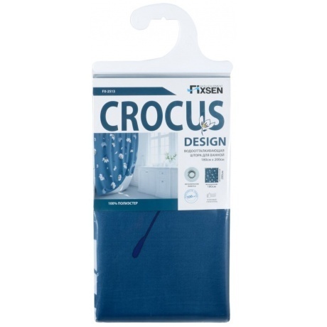 Штора для ванной Fixsen Crocus (FX-2513) - фото 4