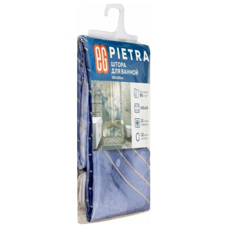 ЕГ Pietra Штора для ванной 180х180 см - фото 5