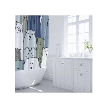 Шторка для ванной FIXSEN BEAR (FX-2503) - фото 5