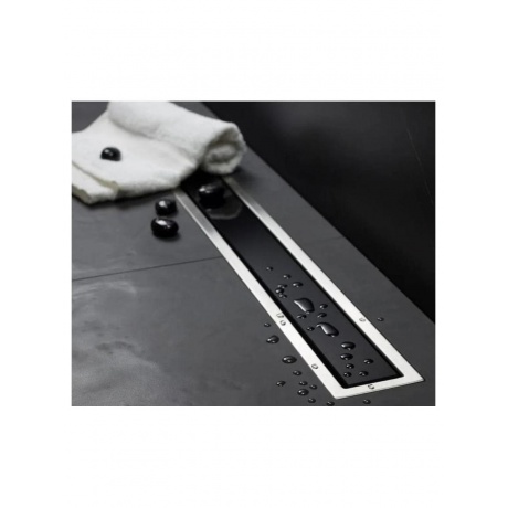 Душевой лоток Pestan 950 Premium Line Black Glass  (13000351) - фото 3