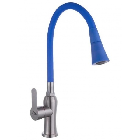 Излив FASHUN (N7351) синий/сатин - фото 2