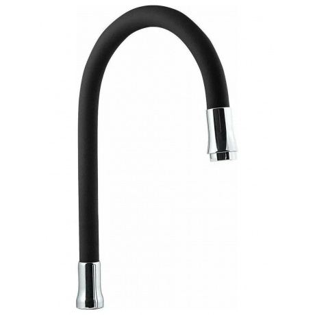 

Излив Славен гибкий силикон,с аэратором, черный (СЛ-ЗП-099)