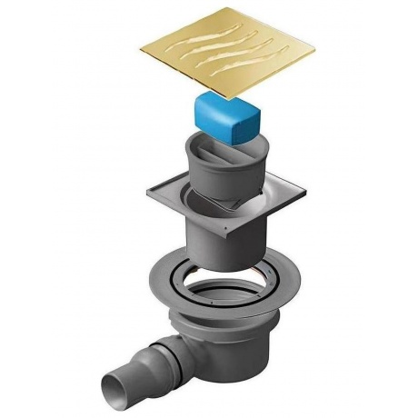 Точечный трап Pestan Confluo Standard 10х10 Dry Gold 13000128 29400₽