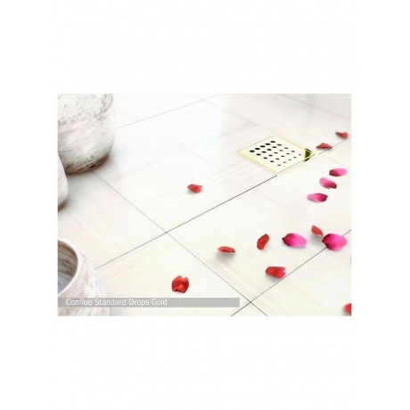 Точечный трап Pestan Confluo Standard 15х15 Drops Gold (13000132) - фото 2