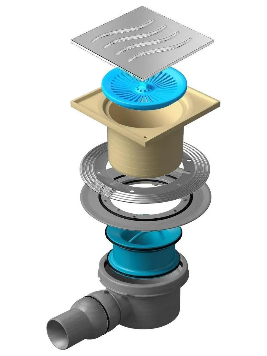 Точечный трап Pestan Confluo Standard 15х15 Tide (13000001) - фото 1