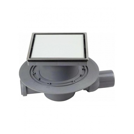 Точечный трап Pestan Confluo Standard 15х15 White Glass (13000094) - фото 4