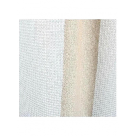 Шторка для ванной Fixsen Vafel бежевая (FX-5020A) - фото 2