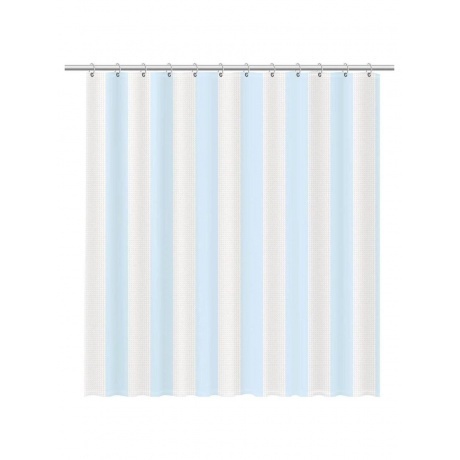 Шторка для ванной Fixsen Vafel голубая (FX-5020C) - фото 1