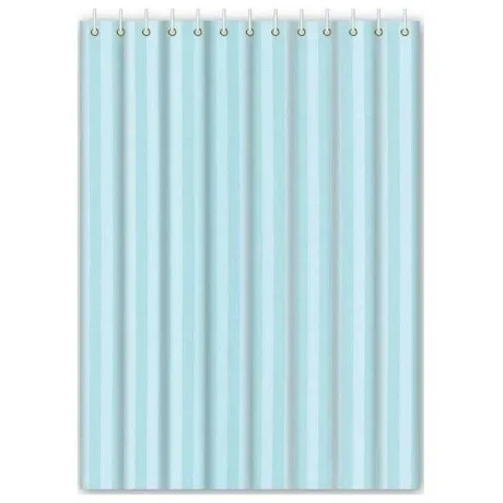 Штора для ванной Haiba бирюзовая (HB74004)