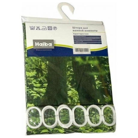 Штора для ванной Haiba лес (HB74060) - фото 3