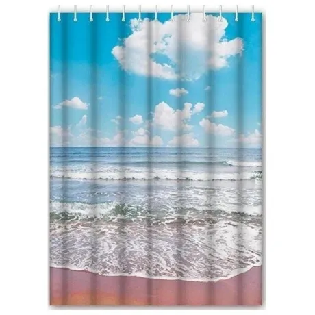 Штора для ванной Haiba море (HB74061)