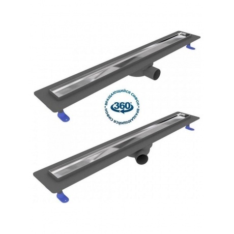 Душевой трап с комбинированным гидрозатвором Teymi Aina Prime 80 см под плитку T90007 - фото 3