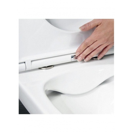 Сиденье для унитаза Teymi S40309 (совместимо T40309), сиденье микролифт - фото 4