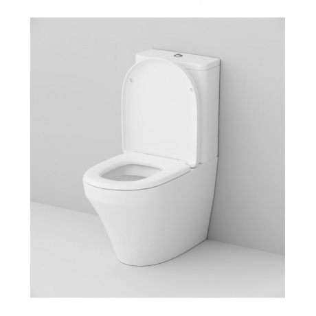 Унитаз-компакт AM.PM Inspire C508607WH белый - фото 4