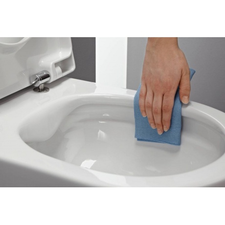 34647L000 унитаз GAP Clean Rim подвесной (бел) - фото 3