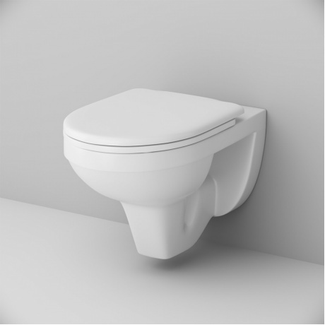 Подвесной унитаз с сиденьем микролифт Damixa Jupiter DX77C1738SC - фото 2