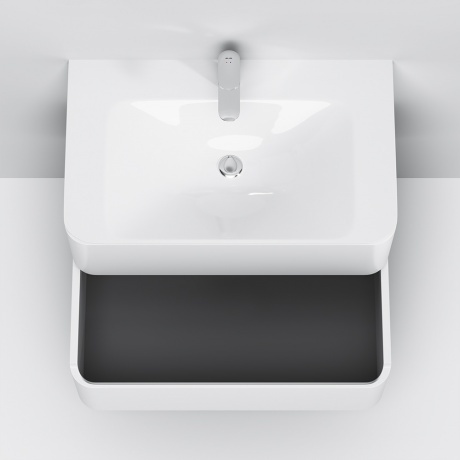 Раковина мебельная 80см AM.PM Sensation M30WPC0801WG белый - фото 1