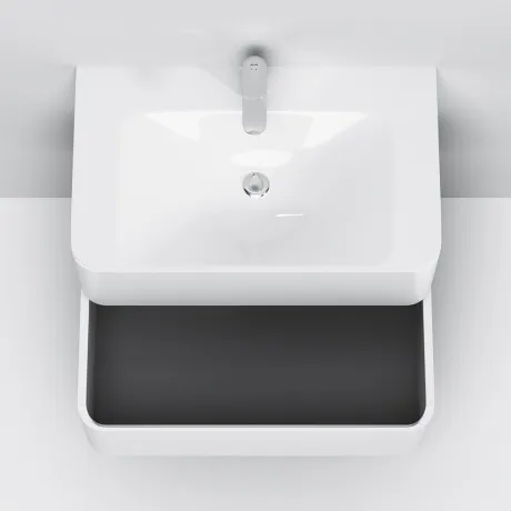 Раковина мебельная 80см AM.PM Sensation M30WPC0801WG белый