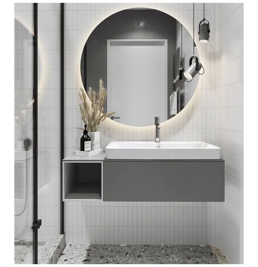 Раковина мебельная АКВАТОН АДРИАНА 1WH501628 (70,5х45 белый) - фото 7