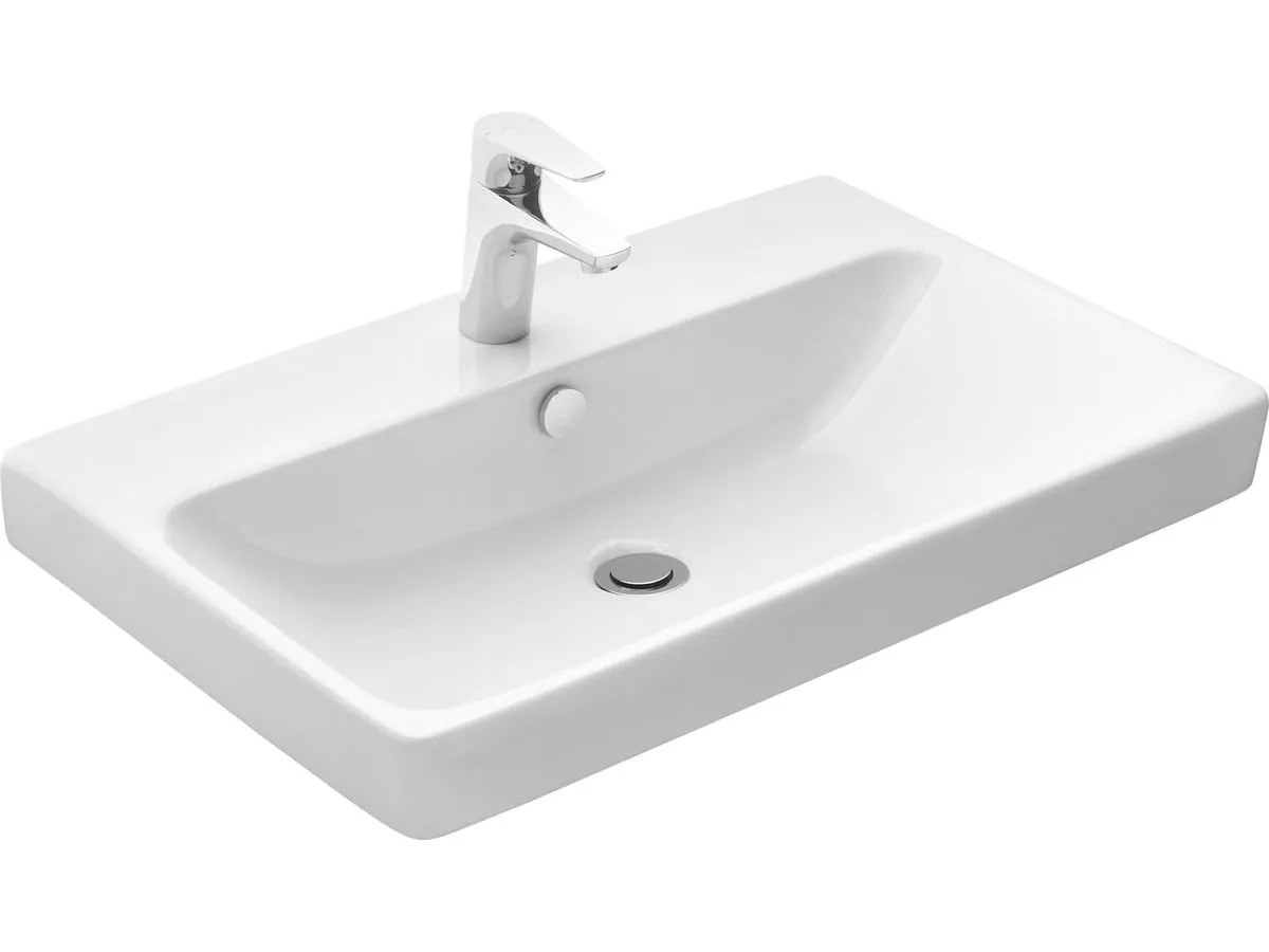 Раковина мебельная АКВАТОН АДРИАНА 1WH501628 (70,5х45 белый) - фото 1