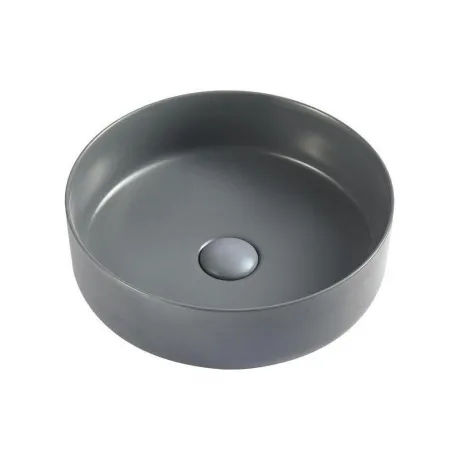 Раковина накладная D&K Matrix графит 355*355*120мм (DT1391506)