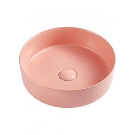 Раковина накладная D&amp;K Matrix розовый матовый 355*355*120мм (DT1391504) - фото 1