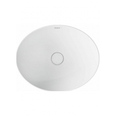 Раковина накладная DK Matrix 410*335*145мм, матовый белый (DT1390708) - фото 2