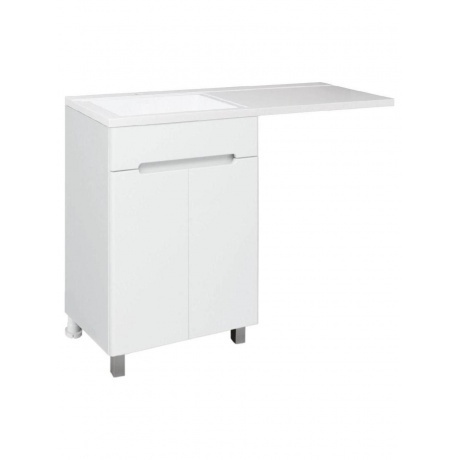 Тумба Runo Парма 60 под умывальник Гамма 120 лайт левоеправое крыло кронштейн 00-00004160 9098₽