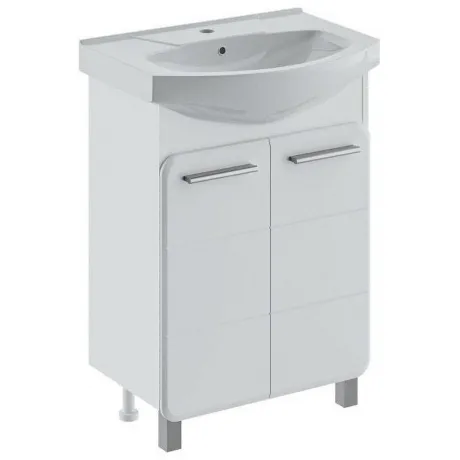 Тумба Runo Эрика 60 под умывальник Элеганс 60 (00-00004147)