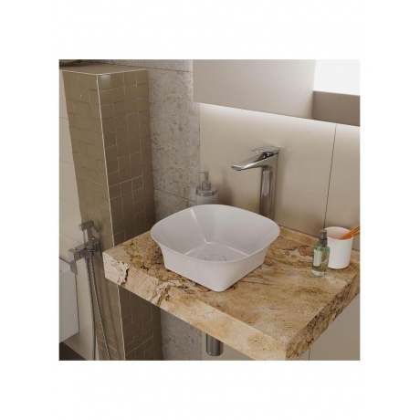 Раковина накладная DK Berlin, 305*305*105мм, белый (DT1431016) - фото 2